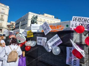 Médicos y pediatras, no paran de protestar por mejorar la salud pública en Madrid, 01.02.23 Redes Paralelas