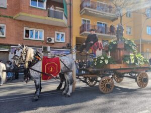 Fiesta Tres Tombs carreta con Sant Antoni Abad 12.01.25 - RP